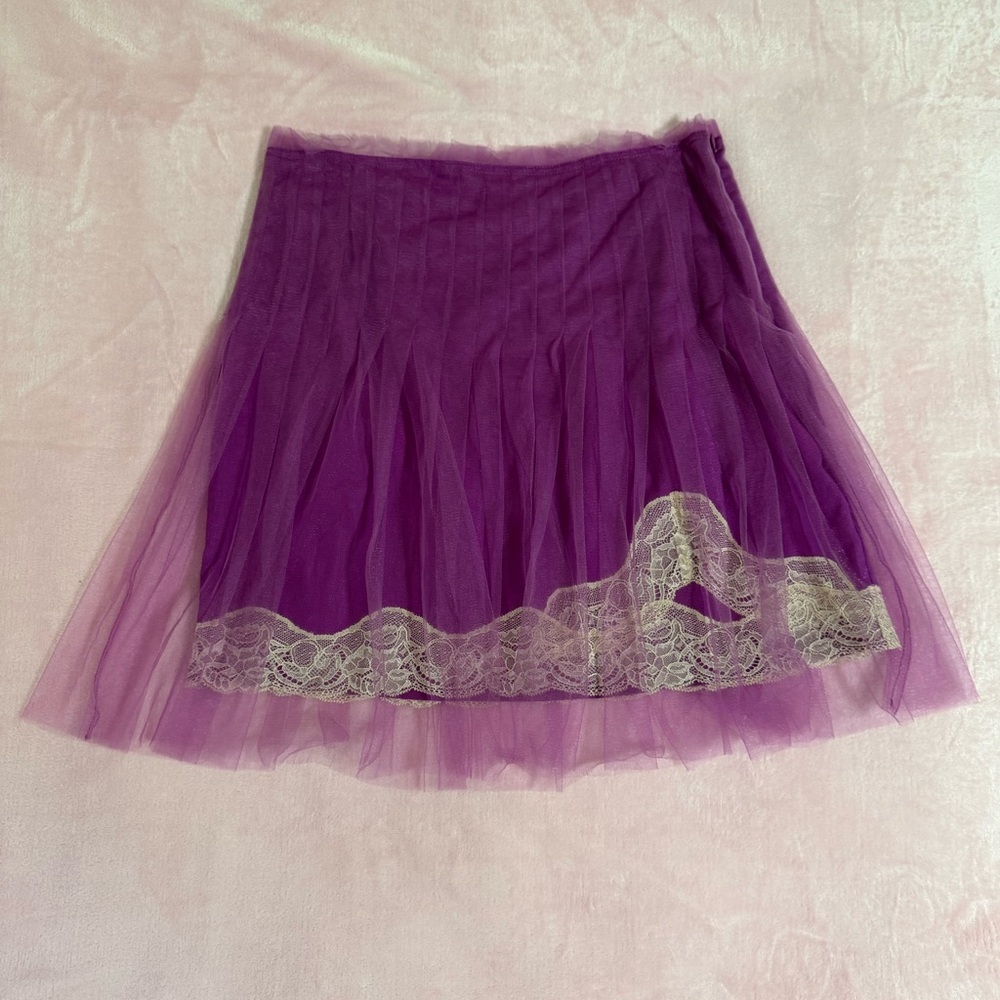 Rodarte Silk Tulle Skirt